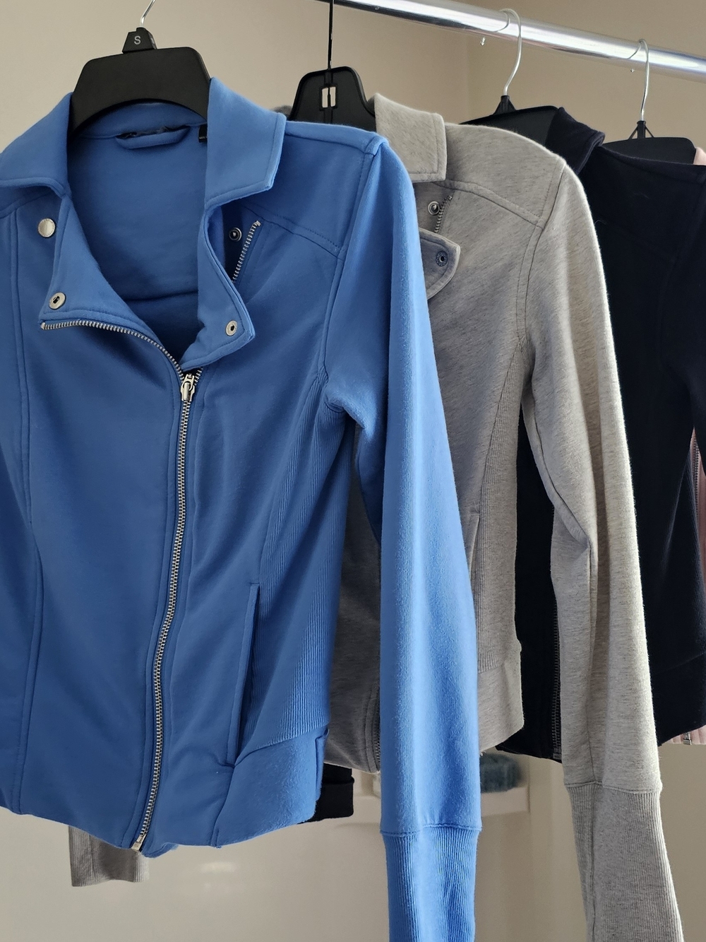 H by Halston Moto Knit Jackets